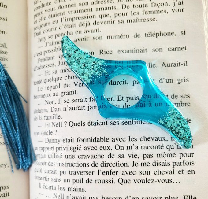 Lot Marque-pages et Bague de Lecture
