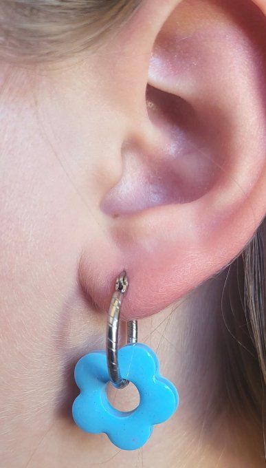 Lot de 2 Créoles - Modèle Ligne Gravée - En Acier Inoxydable