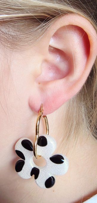 Lot de 2 Créoles - Cœur - Modèle 2 - Acier Inoxydable 