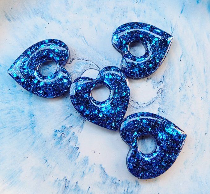 Lot de 2 Pampilles Cœur - Mya 