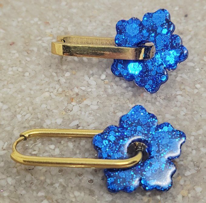 Lot de 2 Pampilles - Fleur - Zoé