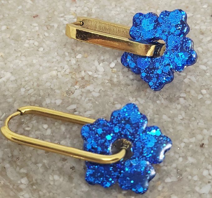 Lot de 2 Pampilles - Fleur - Zoé