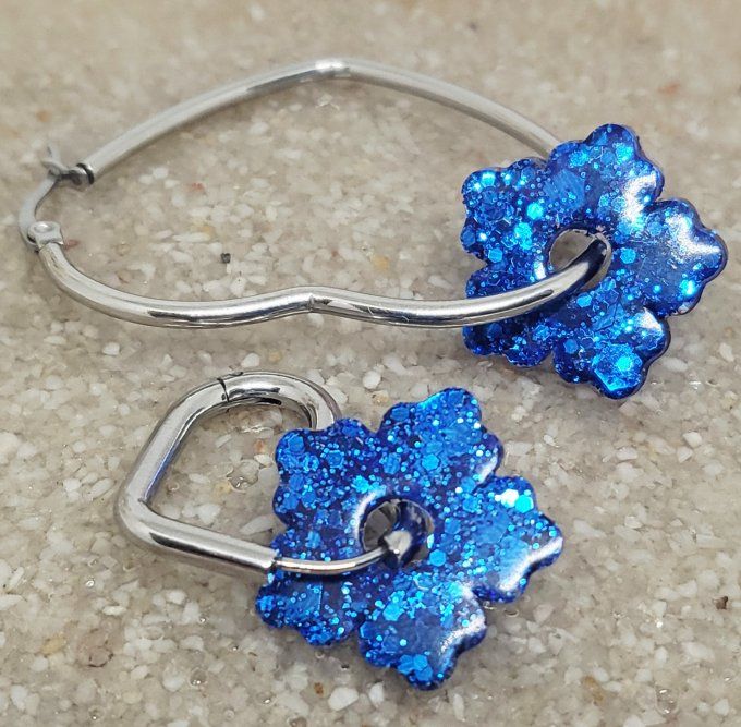 Lot de 2 Pampilles - Fleur - Zoé