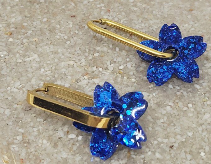 Lot de 2 Pampilles - Fleur de Tiaré - Tiara 