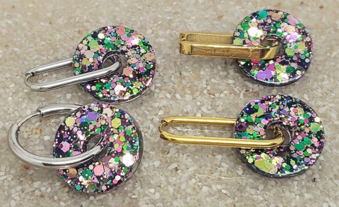 Lot de 2 Pampilles - Rondes - Ana