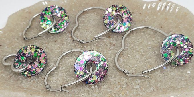 Lot de 2 Pampilles - Rondes - Ana