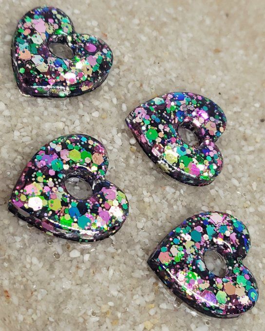 Lot de 2 Pampilles Cœur - Mya