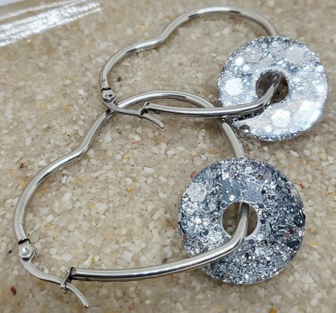 Lot de 2 Pampilles - Rondes - Ana 