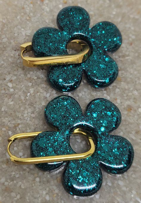 Lot de 2 Pampilles - Grande Fleur - Aria