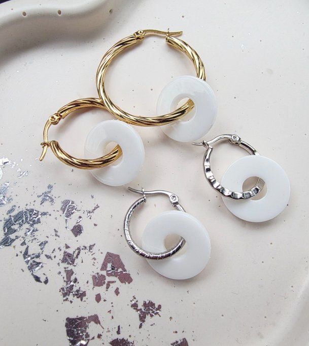 Lot de 2 Pampilles - Rondes - Ana