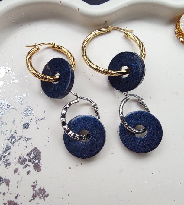 Lot de 2 Pampilles - Rondes - Ana