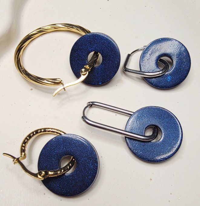 Lot de 2 Pampilles - Rondes - Ana