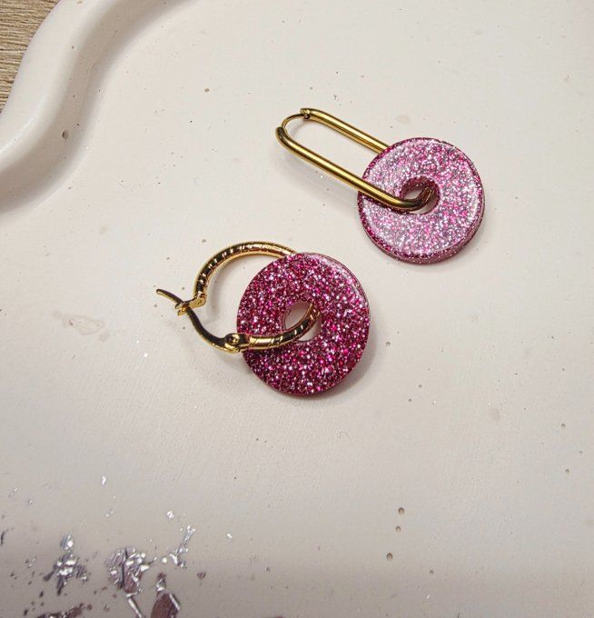 Lot de 2 Pampilles - Rondes - Ana