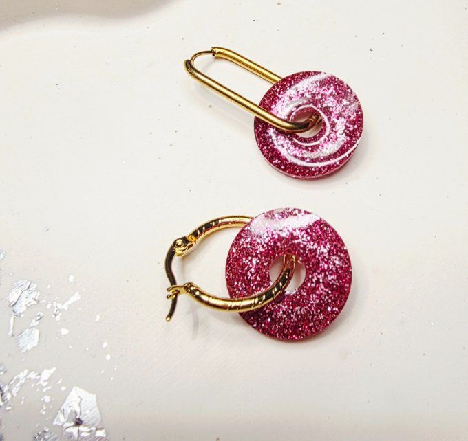 Lot de 2 Pampilles - Rondes - Ana