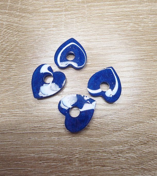 Lot de 2 Pampilles Cœur - Mya 