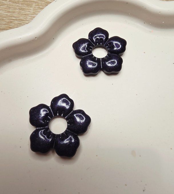 Lot de 2 Pampilles - Fleur Moyenne - Clara 