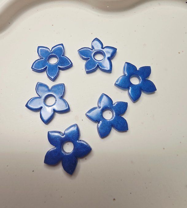 Lot de 2 Pampilles - Fleur de Tiaré - Léia  