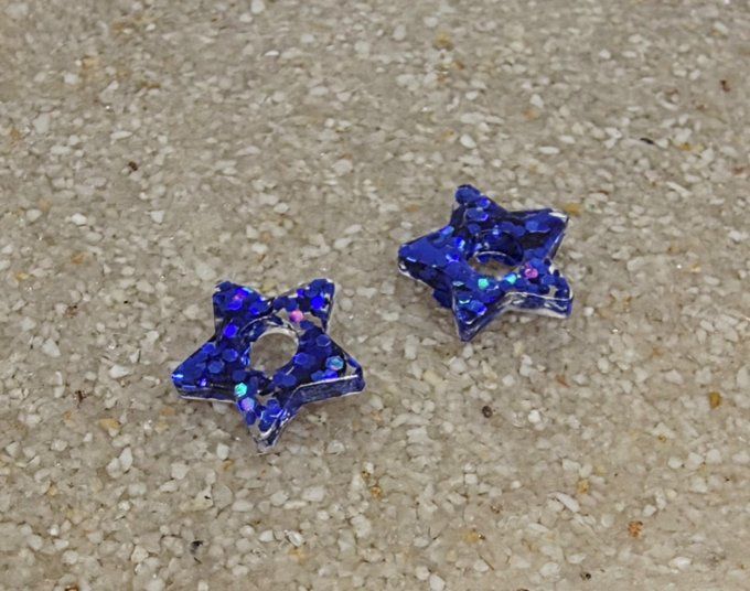 Lot de 2 Pampilles - Étoile - Stella