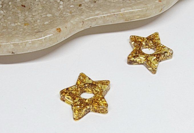 Lot de 2 Pampilles - Étoile - Stella  