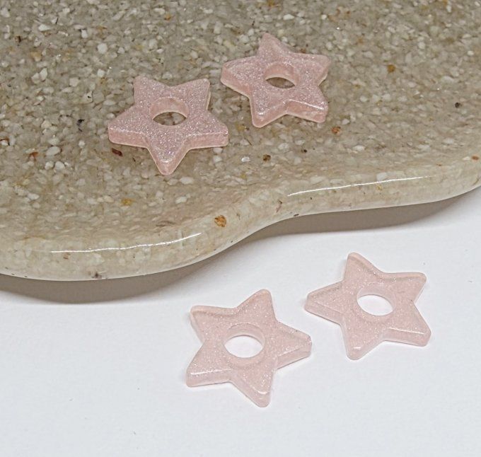 Lot de 2 Pampilles - Étoile - Stella