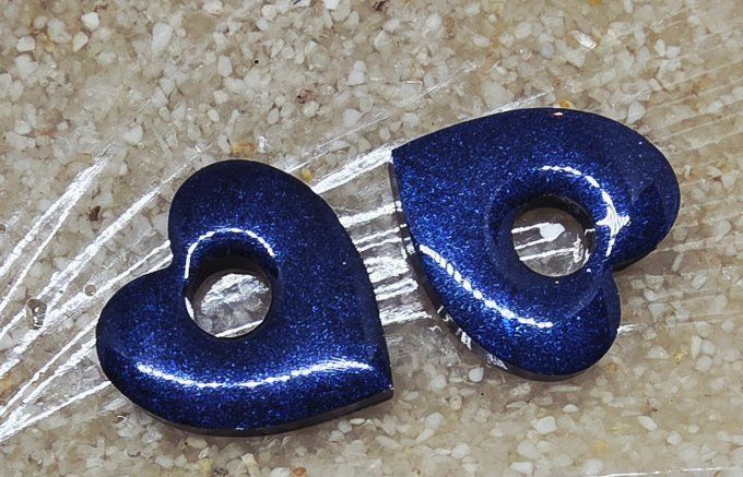 Lot de 2 Pampilles Cœur - Mya