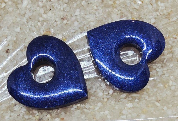 Lot de 2 Pampilles Cœur - Mya