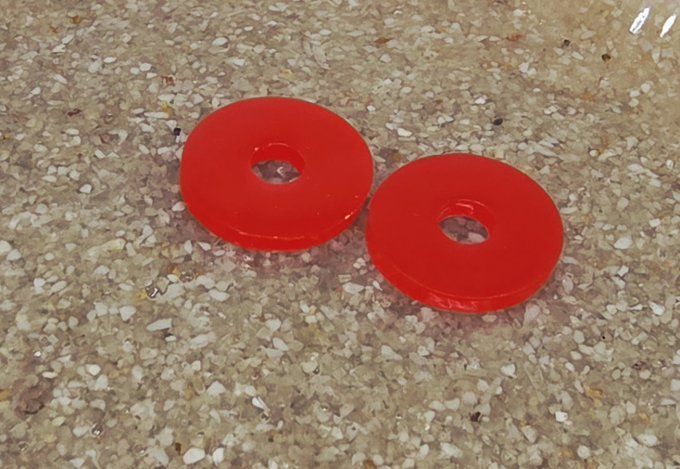 Lot de 2 Pampilles - Rondes - Ana  