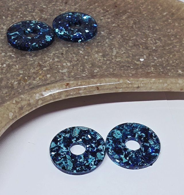 Lot de 2 Pampilles - Rondes - Ana 