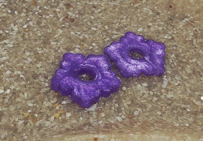 Lot de 2 Pampilles - Fleur - Zoé 