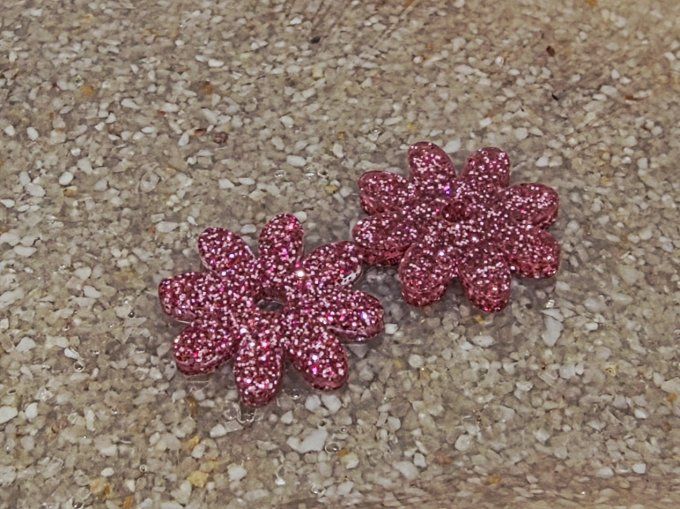 Lot de 2 Pampilles - Fleur - Marguerite 