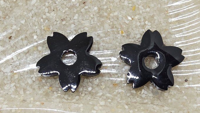 Lot de 2 Pampilles - Fleur de Tiaré - Léia  