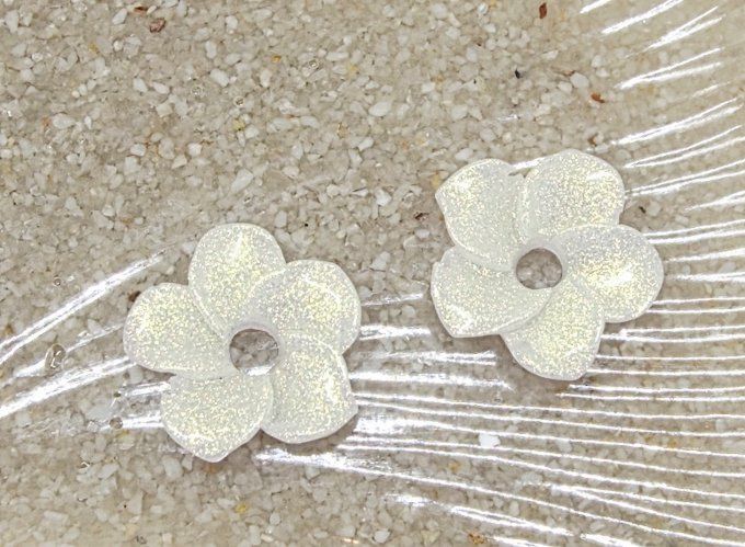 Lot de 2 Pampilles - Fleur de Tiaré - Elena - Copie