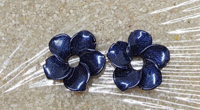 Lot de 2 Pampilles - Fleur de Tiaré - Elena