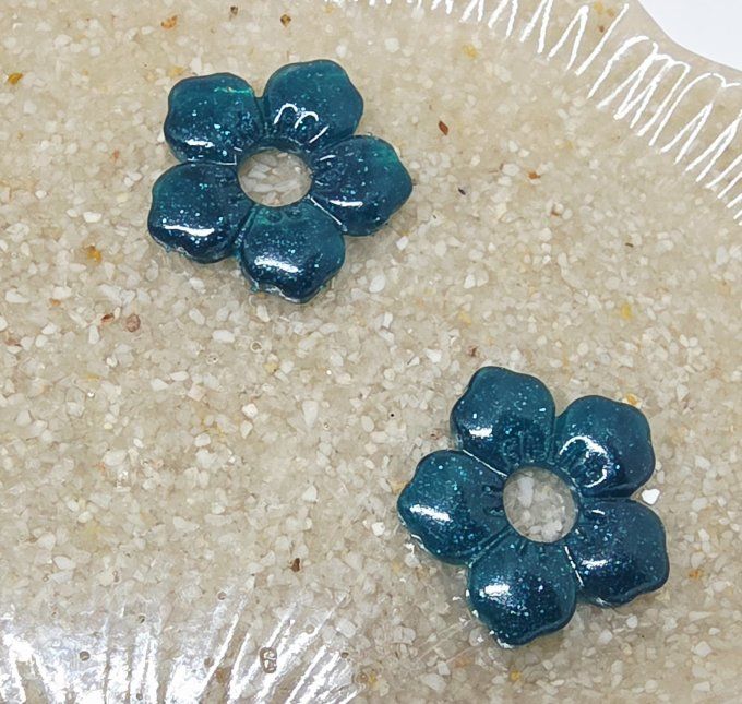 Lot de 2 Pampilles - Fleur Moyenne - Clara  