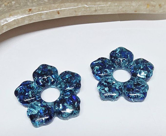 Lot de 2 Pampilles - Fleur Moyenne - Clara 