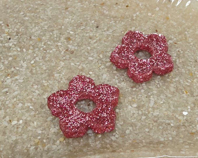 Lot de 2 Pampilles - Fleur Moyenne - Clara