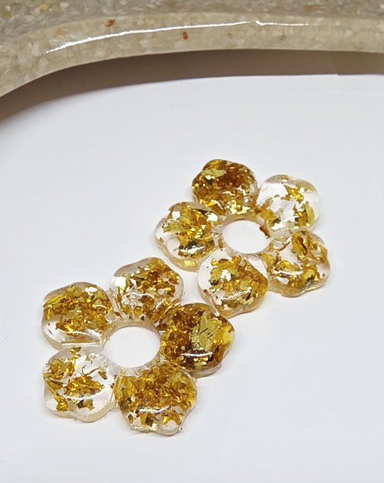 Lot de 2 Pampilles - Fleur Moyenne - Clara