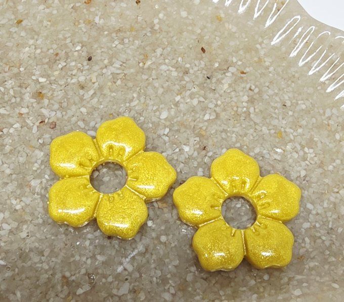 Lot de 2 Pampilles - Fleur Moyenne - Clara