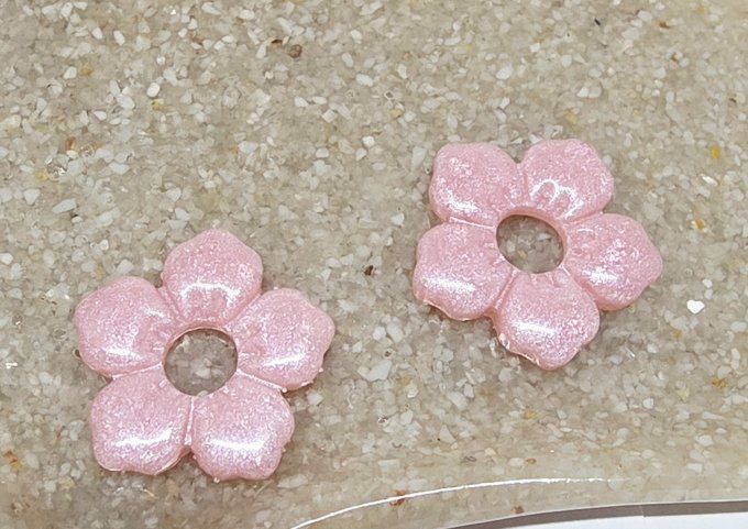 Lot de 2 Pampilles - Fleur Moyenne - Clara