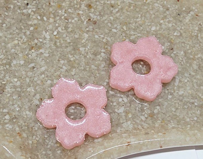 Lot de 2 Pampilles - Fleur Moyenne - Clara