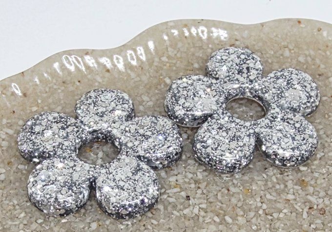 Lot de 2 Pampilles - Grande Fleur - Aria