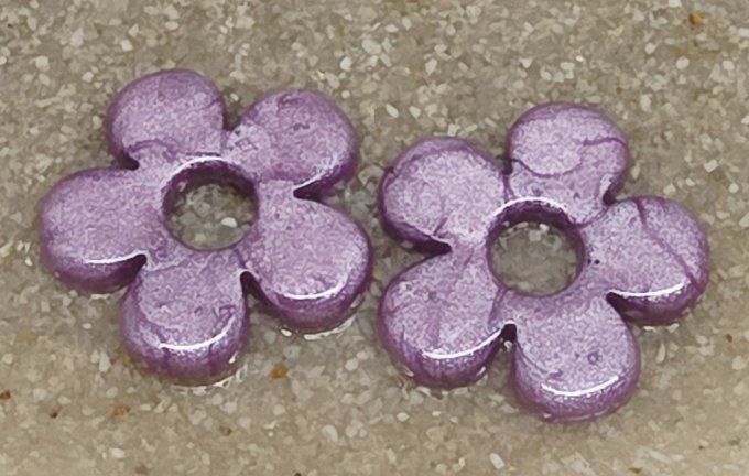 Lot de 2 Pampilles - Grande Fleur - Aria 