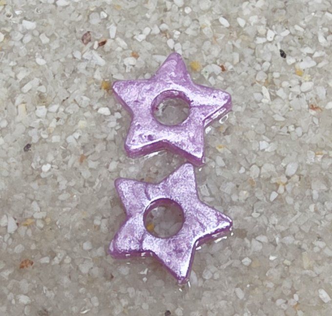 Lot de 2 Pampilles - Étoile - Stella  