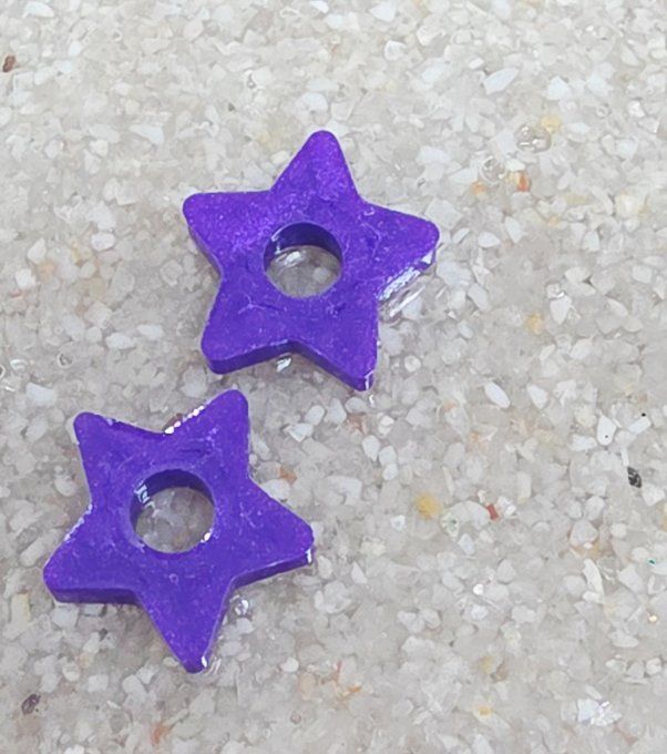 Lot de 2 Pampilles - Étoile - Stella  