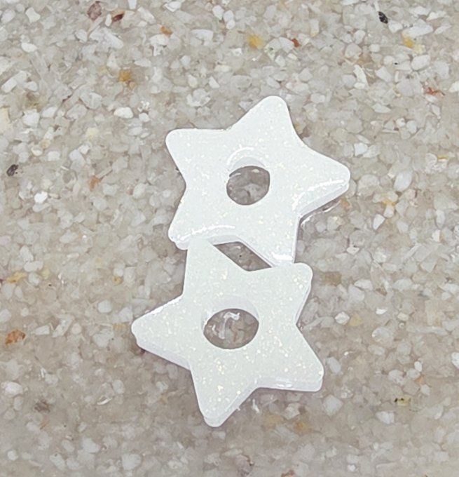 Lot de 2 Pampilles - Étoile - Stella 