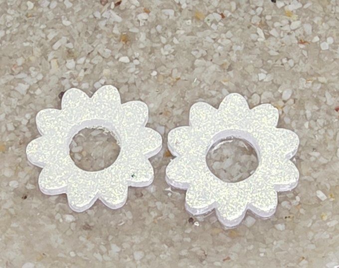 Lot de 2 Pampilles - Fleur - 10 pétales - Dona 