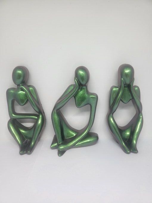 Figurine Penseur - Homme Assis - En Lot ou à l'unité