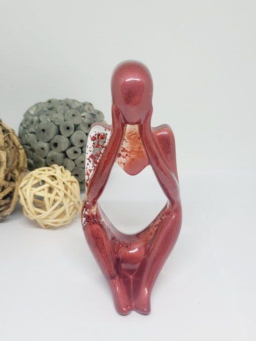 Figurine Penseur - Homme Assis - En Lot ou à l'unité